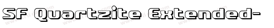 SF Quartzite Extended字体转换